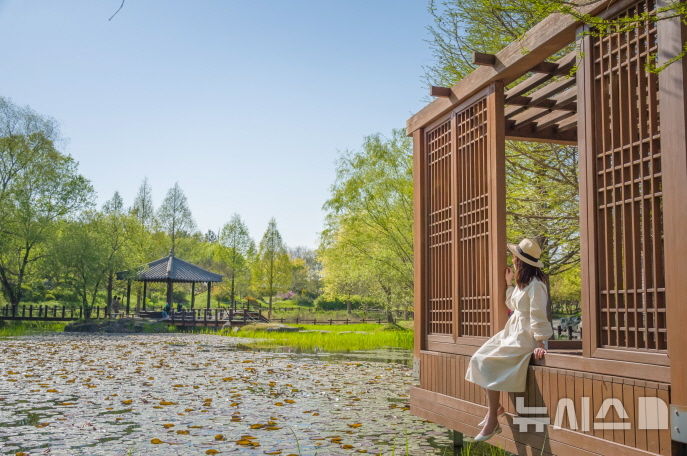 [전주=뉴시스] 김민수 기자= 한국도로공사 전주수목원. *재판매 및 DB 금지