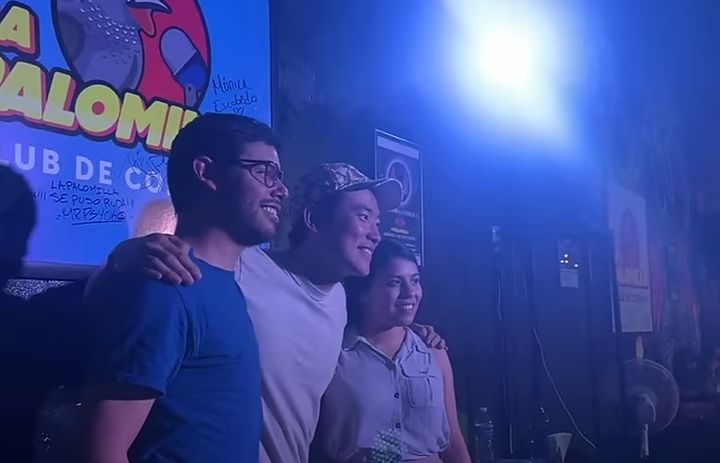 개그맨 김병선은 지난 14일 자신의 유튜브 채널 '코미꼬'에 멕시코에서 30분짜리 스탠드업 코미디 무대에 오른 모습을 담은 영상을 공개했다.(사진 : 유튜브 채널 코미꼬 영상 캡처) 2024.9.19. *재판매 및 DB 금지