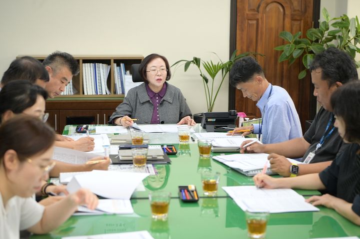 음성군 중점 공모사업 추진상황 보고회(사진=음성군 제공) *재판매 및 DB 금지