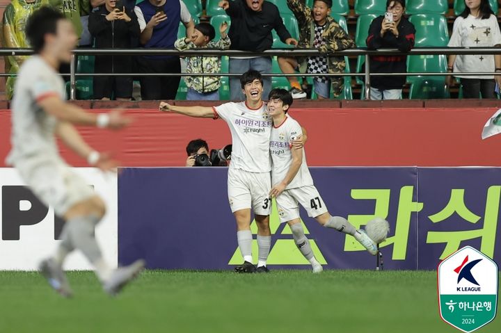 [서울=뉴시스]K리그1 강원 양민혁. (사진=프로축구연맹 제공)