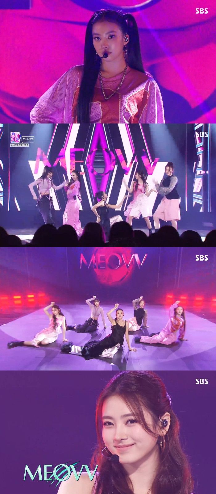 [서울=뉴시스] 미야오. (사진=SBS TV '인기가요' 캡처) 2024.09.23. photo@newsis.com *재판매 및 DB 금지