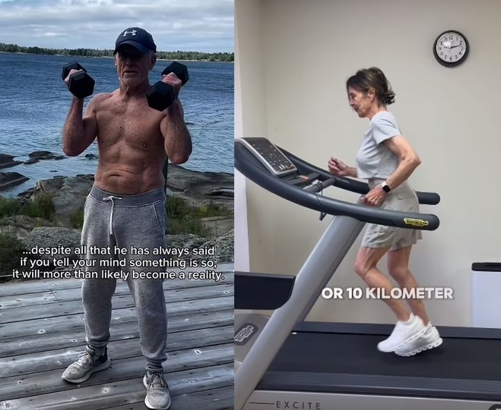 [서울=뉴시스] 80대의 고령임에도 불구하고 근육질 몸매를 유지하는 노부부의 건강 비결이 화제다. (사진=인스타그램) *재판매 및 DB 금지