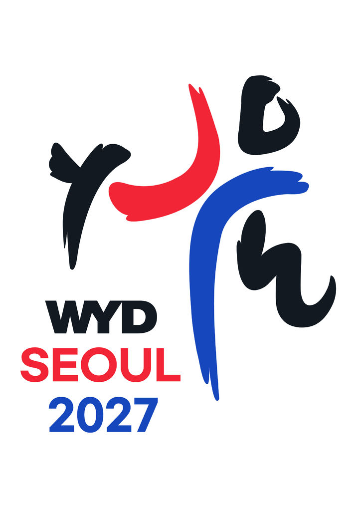 [서울=뉴시스] 2027 서울 세계청년대회 로고 (사진=천주교 서울대교구 제공) 2024.09.25. photo@newsis.com *재판매 및 DB 금지