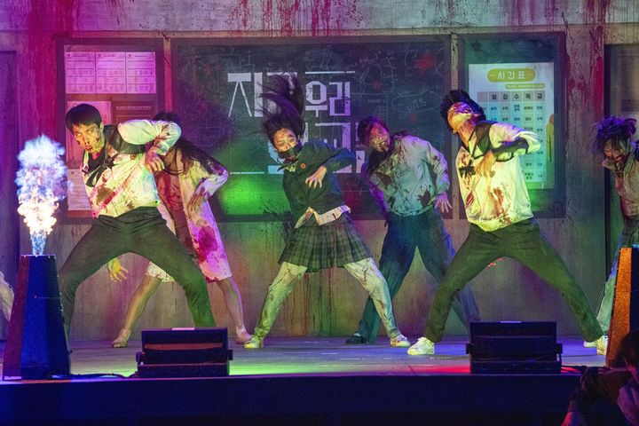 에버랜드 블러드시티 '지금 우리 학교는' 라이브 공연.(사진=삼성물산 리조트 부문 제공) *재판매 및 DB 금지