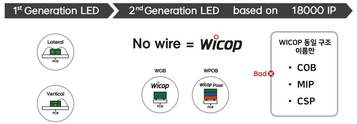 [서울=뉴시스]서울반도체는 회사의 노 와이어(No Wire) LED(발광다이오드) 기술이 유럽 전역에서 특허 보호를 인정받았다고 25일 밝혔다. (사진=서울반도체 제공) photo@newsis.com  *재판매 및 DB 금지