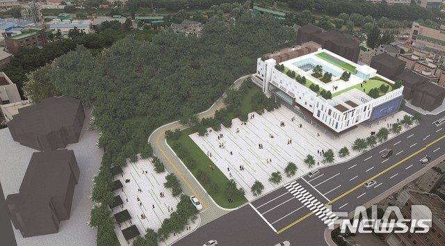 [용인=뉴시스]가칭 '동부지역여성복지회관' 조감도(뉴시스DB)