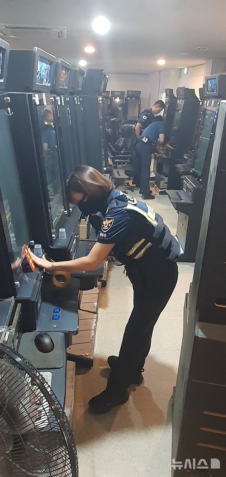 [의정부=뉴시스] 단속 현장. (사진=의정부경찰서 제공) 2024.09.30 photo@newsis.com