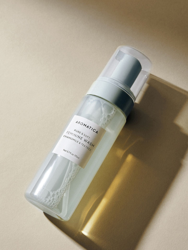 아로마티카 퓨어 앤 소프트 여성청결제 캐모마일 & 티트리 (사진=아로마티카 홈페이지 캡처) *재판매 및 DB 금지