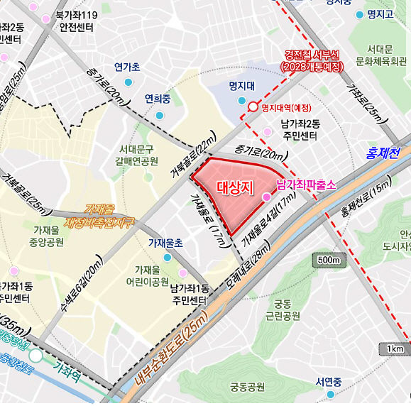 [서울=뉴시스]서대문구 남가좌동 337-8일대. 2024.10.01. (자료=서울시 제공)  *재판매 및 DB 금지