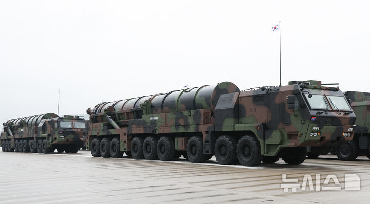 군, '현무-5' 야전부대 실전 배치 시작…북핵 위협 억제