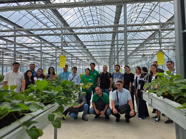 [진주=뉴시스]경남농업기술원, 아제르바이잔 공무원 농업연수. *재판매 및 DB 금지