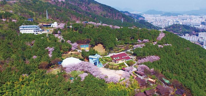 [부산=뉴시스] 금련산청소년수련원 전경. (사진=부산시 제공) 2024.10.06. photo@newsis.com *재판매 및 DB 금지