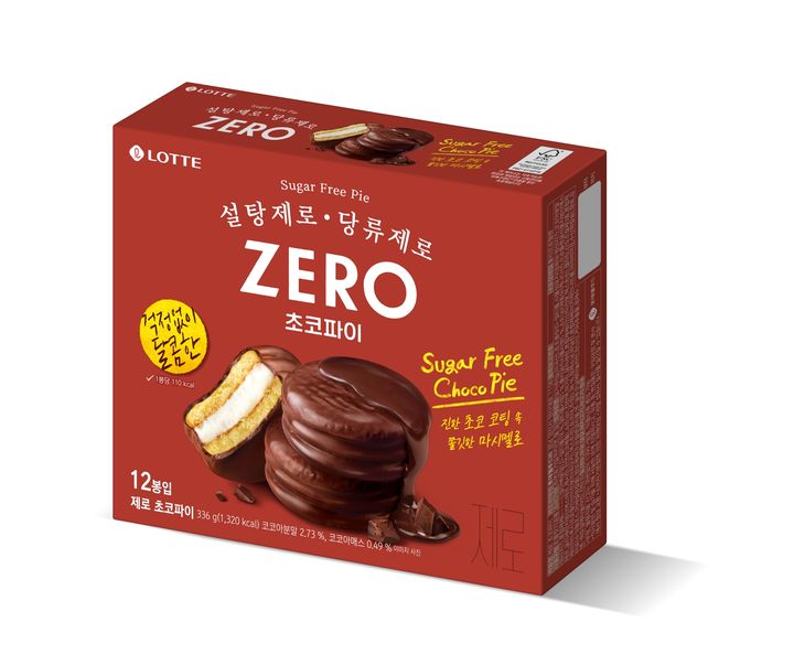 롯데웰푸드 제로 초코파이.(사진=롯데웰푸드 제공) *재판매 및 DB 금지