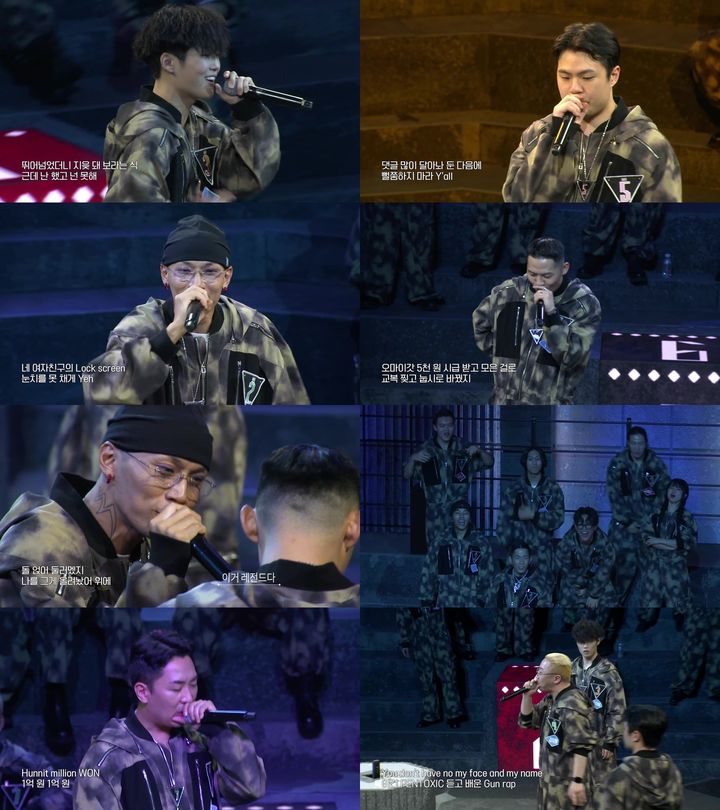 [서울=뉴시스] 티빙 오리지널 예능 '랩:퍼블릭'이 9일 공개된다. (사진=티빙 제공) 2024.10.08. photo@newsis.com *재판매 및 DB 금지