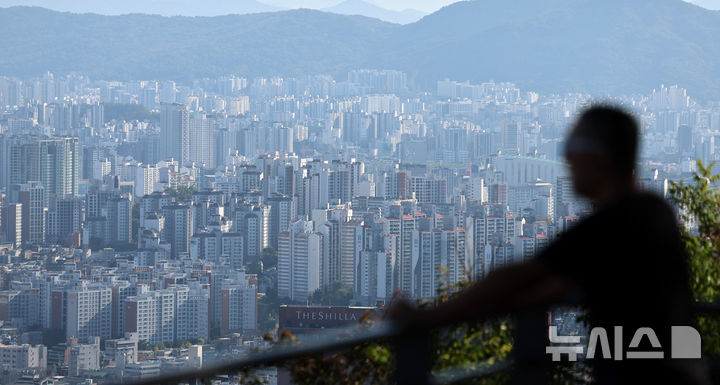 서울시내 아파트 단지 모습. 뉴시스 자료사진.