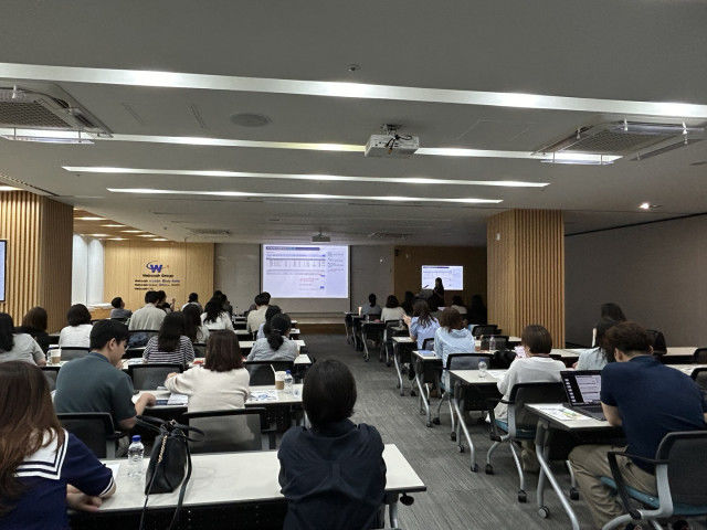 웹케시 rERP 학생인건비 통합관리시스템 설명회 현장(사진=웹케시 제공) *재판매 및 DB 금지