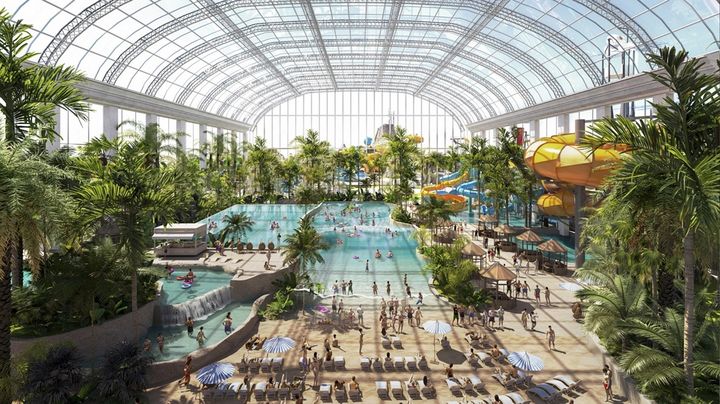 화성국제테마파크 복합개발사업 '스타베이 시티' 단지 내 조감도 (사진=신세계프라퍼티 제공) *재판매 및 DB 금지