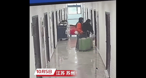 [서울=뉴시스] 중국에서 호텔 측의 부주의로 실종된 반려견을 아직까지 찾지 못했다는 견주의 안타까운 사연이 전해졌다. (사진=沸点视频) *재판매 및 DB 금지