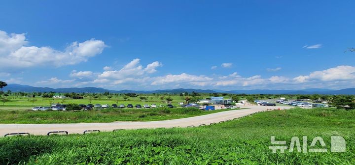 [창원=뉴시스] 강경국 기자 = 경남 창원시 의창구 대산면 대산파크골프장. (사진=창원시청 제공). 2024.10.10. photo@newsis.com *재판매 및 DB 금지