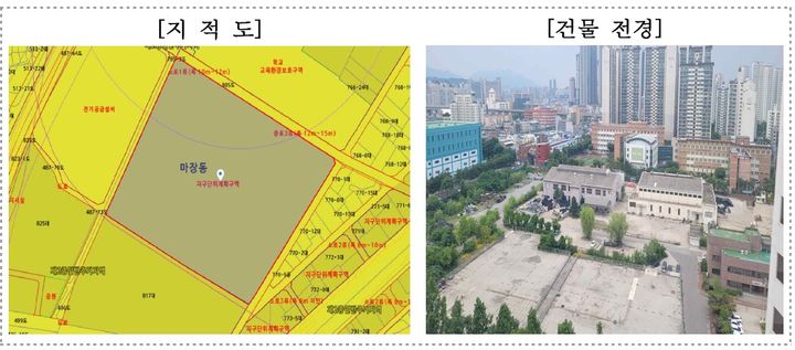 [세종=뉴시스]마장자재센터 매각 부지. (사진=한전 제공)  *재판매 및 DB 금지