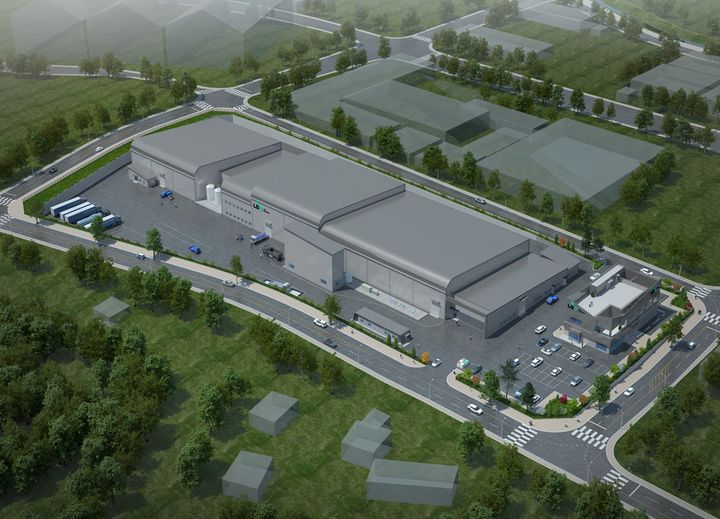 충남 당진에 건설 중인 엘디카본의 신규 공장 조감도. (사진=엘디카본 제공) *재판매 및 DB 금지