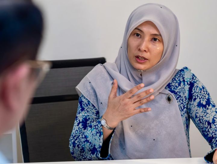 안와르 이브라힘 현 총리의 딸 누룰 이자 안와르(출처 SCMP 캡처) 2024.10.17. *재판매 및 DB 금지