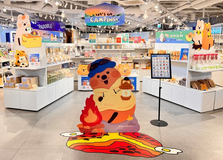 상상마당 쿼카 팝업스토어. (사진=KT&G 제공) *재판매 및 DB 금지