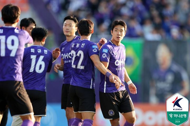 [서울=뉴시스] 프로축구 K리그2 FC안양의 유정환. (사진=한국프로축구연맹 제공) *재판매 및 DB 금지