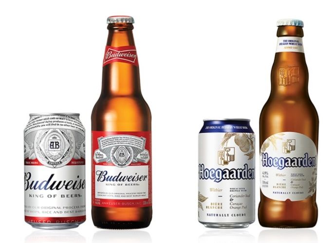 버드와이저, 호가든 모습.(사진=오비맥주 제공) *재판매 및 DB 금지