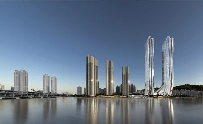 [부산=뉴시스] 남천2구역 재건축정비사업 조감도. (사진=부산시 제공) *재판매 및 DB 금지