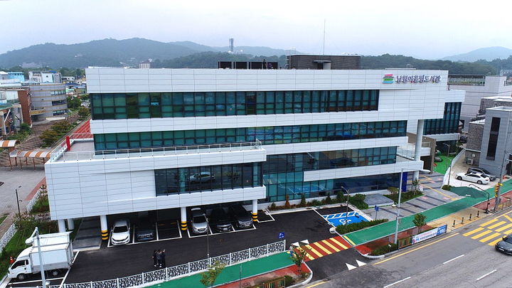 [남원=뉴시스] 남원어울림도서관 전경. *재판매 및 DB 금지