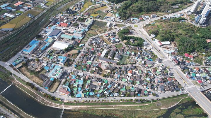 [함양=뉴시스] 함양군청 인당마을 *재판매 및 DB 금지 *재판매 및 DB 금지