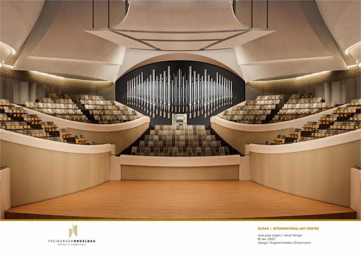 [부산=뉴시스] 부산콘서트홀에 설치될 파이프오르간 이미지. (사진=부산시 제공) 2024.10.27. photo@newsis.com *재판매 및 DB 금지