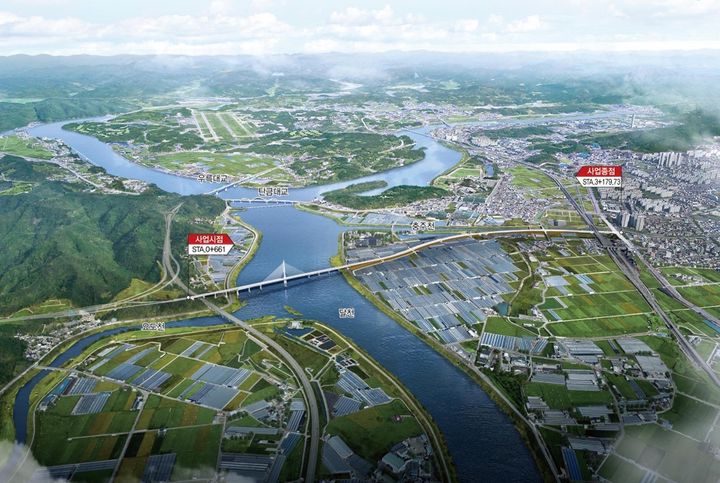 충주 검단대교 계획도 *재판매 및 DB 금지