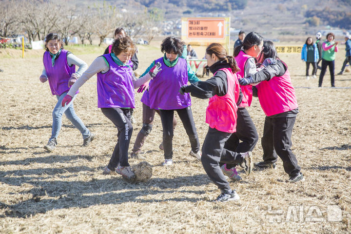 하동군, 내달 23일 '논두렁축구대회'…평사리 들판서 열려