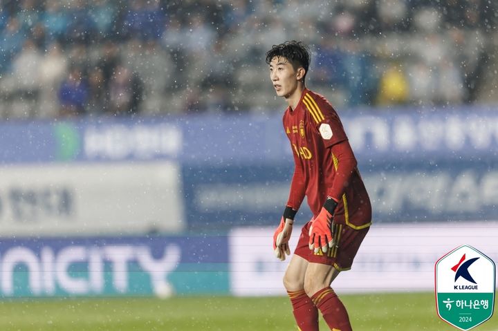 [서울=뉴시스] 프로축구 K리그1 울산 HD의 조현우. (사진=한국프로축구연맹 제공) *재판매 및 DB 금지