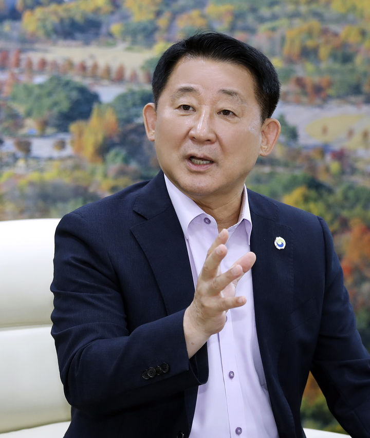 [대전=뉴시스] 서철모 대전 서구청장. (사진= 서구청 제공) *재판매 및 DB 금지