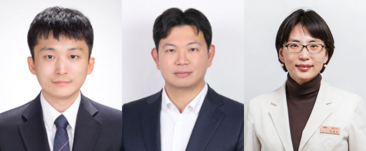 왼쪽부터 원상민 교수, 전일용 교수, 박혜윤 교수 (사진=성균관대 제공) *재판매 및 DB 금지