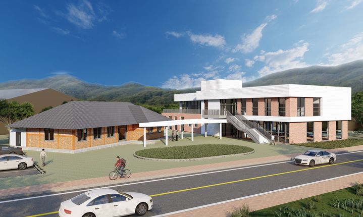 [보성=뉴시스] 보성 벌교 농공단지 청년문화센터 조감도. (조감도 = 보성군 제공). 2024.11.07. photo@newsis.com *재판매 및 DB 금지