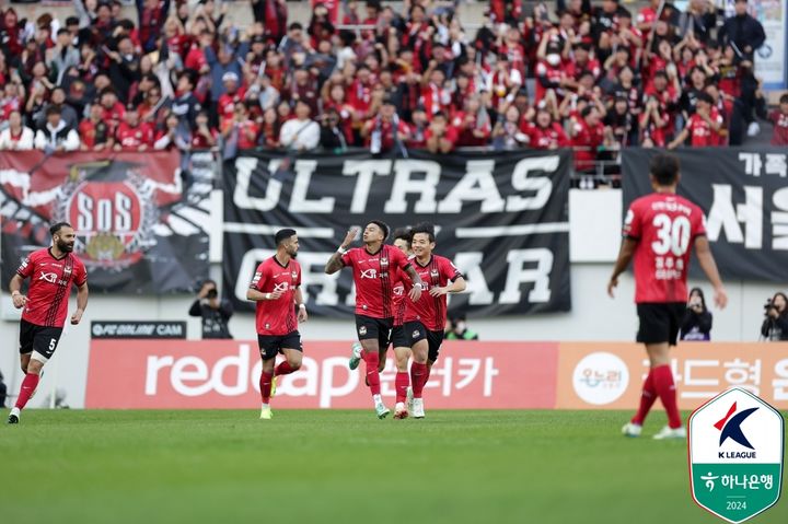 [서울=뉴시스]FC서울 린가드 득점포. (사진=프로축구연맹 제공)