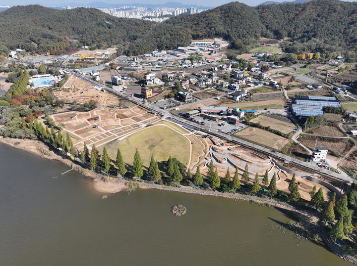 아산 신정호 지역정원 내년 초 임시 개장