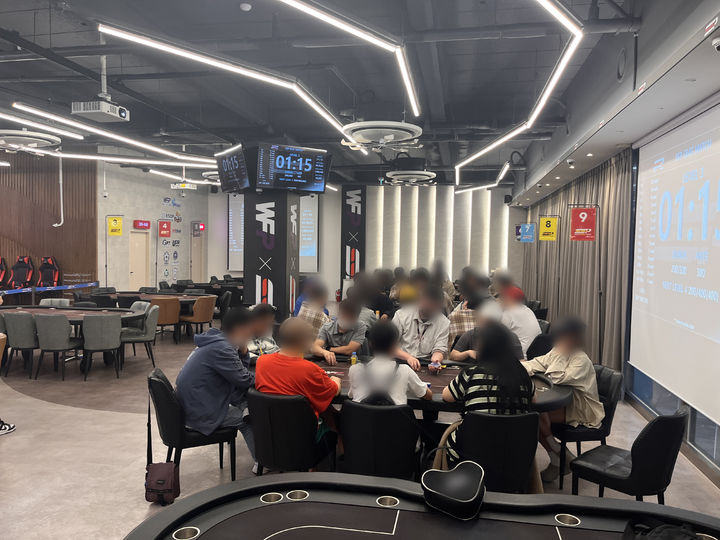 [인천=뉴시스] 수도권 일대에서 진행된 불법 도박현장 모습. (사진=인천경제청 제공) 2024.11.11. photo@newsis.com *재판매 및 DB 금지