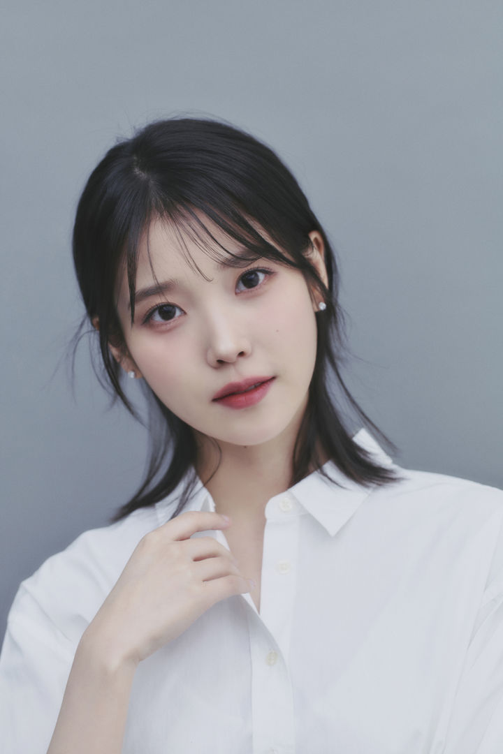 아이유 합성사진 