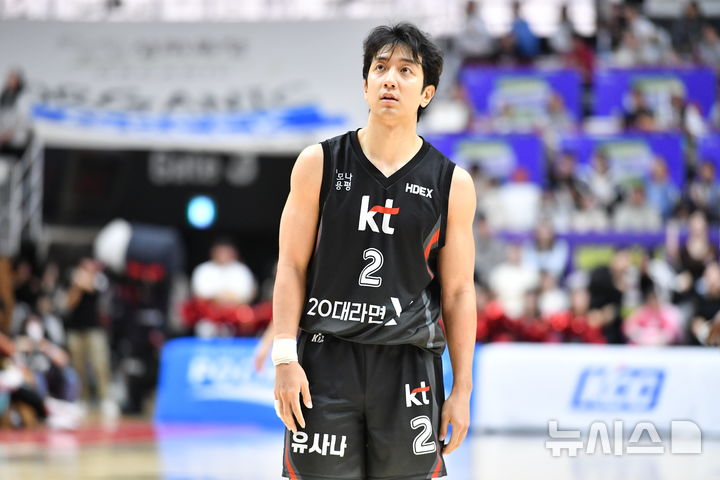 [서울=뉴시스]프로농구 KT 허훈. (사진=KBL 제공)