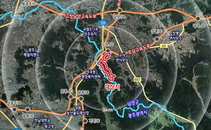 담양 보촌지구. (위치도=전남도 제공) *재판매 및 DB 금지