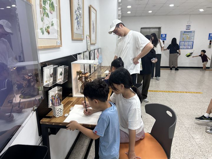 [진주=뉴시스] 경남과학교육원 '곤충 세밀화 그리기'.(사진=경남과학교육원 제공) 2024.11.14. photo@newsis.com *재판매 및 DB 금지