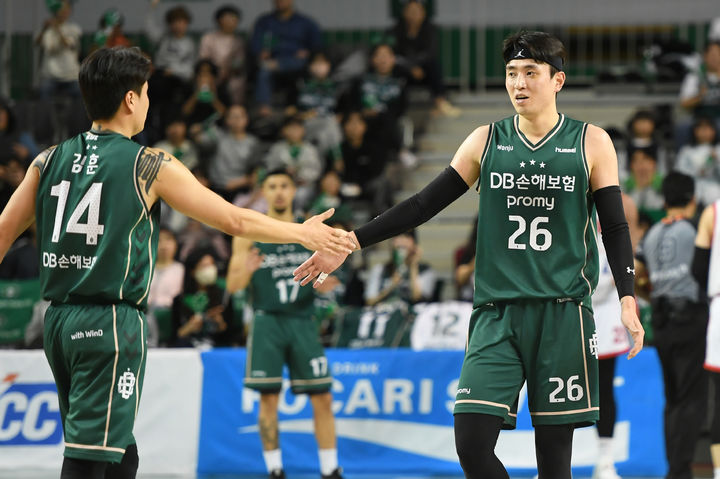 [서울=뉴시스] 프로농구 원주 DB의 강상재. (사진=KBL 제공) *재판매 및 DB 금지