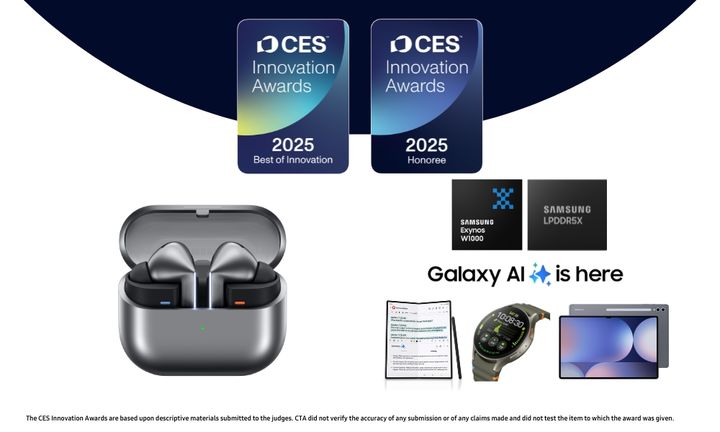 [서울=뉴시스]삼성전자는 'CES 2025'를 앞두고 영상디스플레이 16개, 생활가전 4개, 모바일 5개, 반도체 3개, 하만 1개 등 총 29개의 혁신상을 받았다. (사진 = 삼성전자) 2024.11.15. photo@newsis.com  *재판매 및 DB 금지