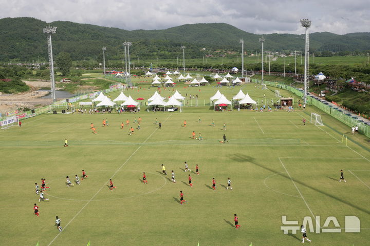 경주 알천 축구장 