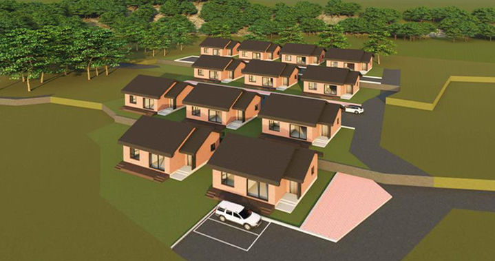 [임실=뉴시스] 임실군이 지사면 방계리 일원에 조성을 추진하는 '농촌유학 가족체류형 거주시설' 조감도. *재판매 및 DB 금지